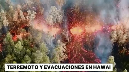 Terremoto y evacuaciones en Hawai