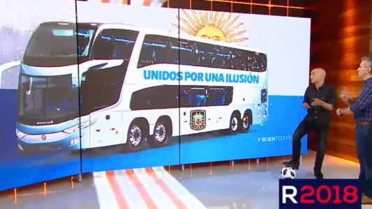 Eligen la frase que llevará el micro de la Selección