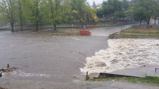 Hay evacuados por el temporal en Córdoba