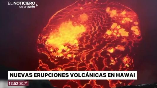 Nuevas erupciones en Hawai