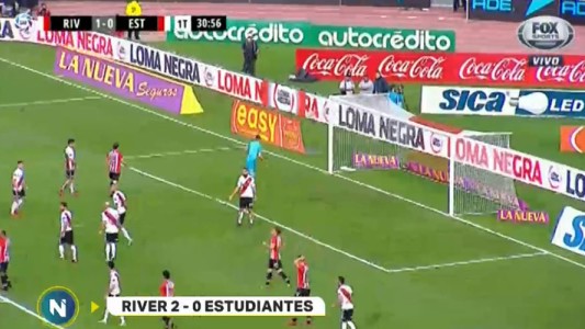 River le ganó a Estudiantes y Armani tuvo otros 90 minutos de "Selección"