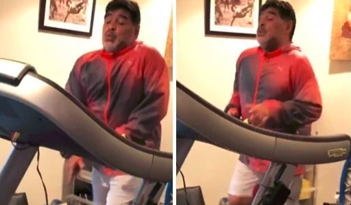 Copadísimo: Maradona baila reggaetón mientras entrena en Dubai