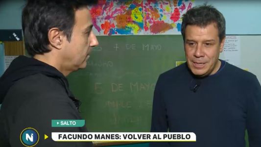 El regreso de Facundo Manes al pueblo que lo vio crecer