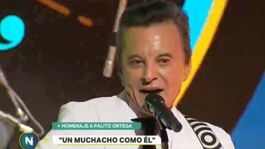 Homenaje a Palito Ortega en el CCK