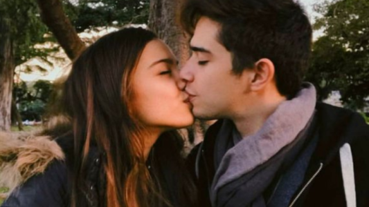 Mega enamorado: el tierno saludo de cumpleaños de Julián Serrano a Malena Narvay