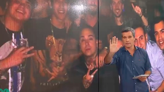 Polémica: Centurión se fue de fiesta tras la derrota de Racing