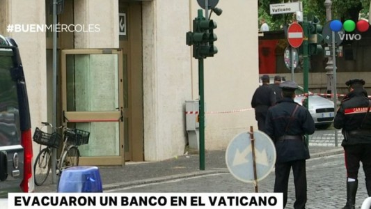 Falsa amenaza de bomba en un banco de Roma: evacúan las inmediaciones del Vaticano