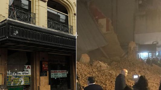Trágico derrumbe en Tucumán: el antes y después del ex cine Parravicini