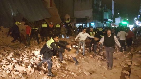 El relato de los testigos del derrumbe del antiguo cine Parravicini en Tucumán: "Fue como un terremoto"