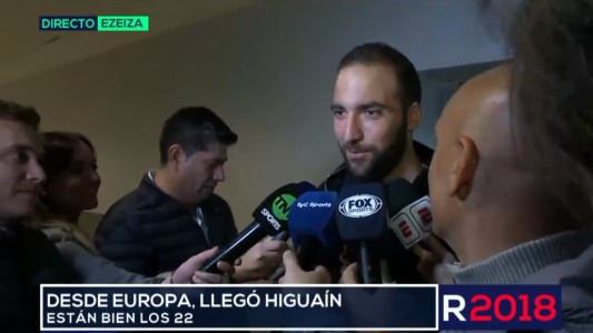 Higuaín: "Estoy en un buen momento, en todo"