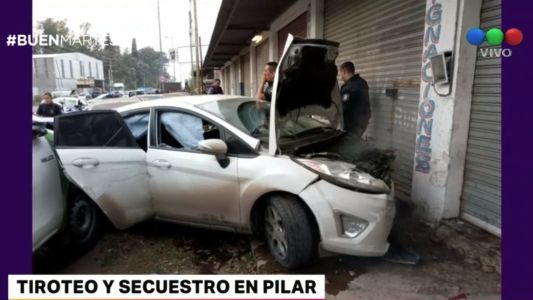 Secuestro, tiroteo y liberación en Pilar