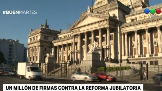 Entregarán 1 millón de firmas contra la reforma jubilatoria
