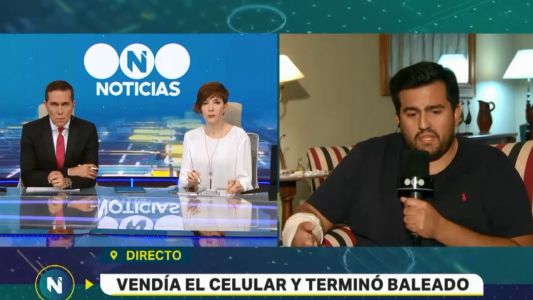 Vendió un celular por Internet, pero los compradores eran ladrones y lo balearon