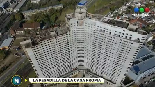 La pesadilla de la casa propia se llama "Estrella del Sur", un gigante que va a remate