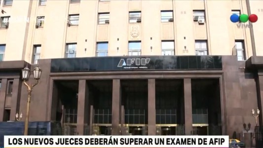 Los futuros jueces tendrán que superar un examen de la AFIP
