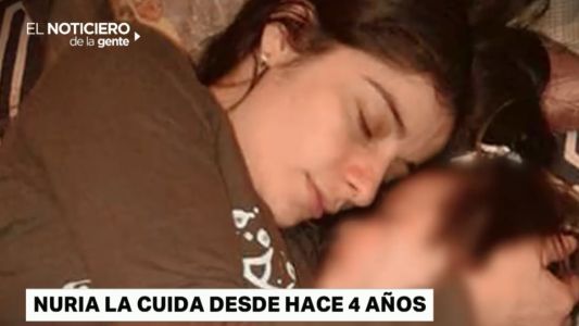 Una enfermera adoptó a una beba ciega y sorda