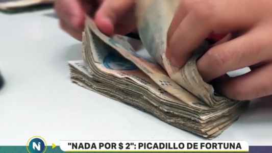Así se destruyen los billetes de 2 pesos que salieron de circulación