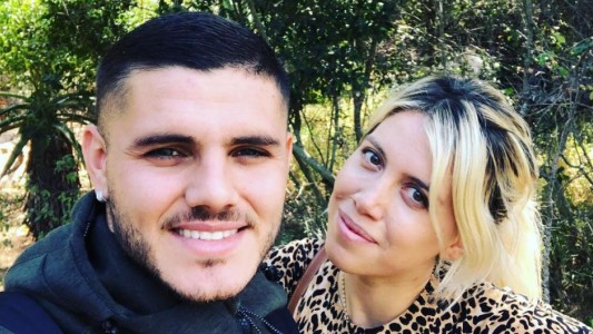 Mauro Icardi escrachó a Wanda desnuda en Instagram: "Invasión de monos para ver a mi mujer bañarse"