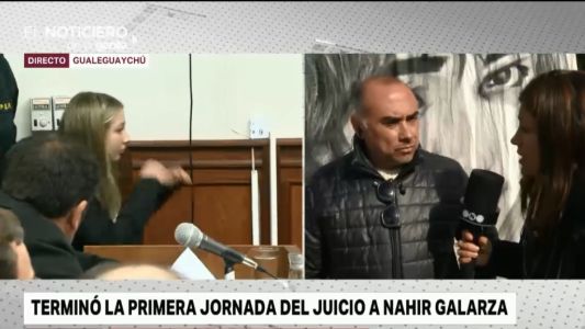 El llanto de Nahir en el juicio: "No le creo nada", dijo el padre de Fernando