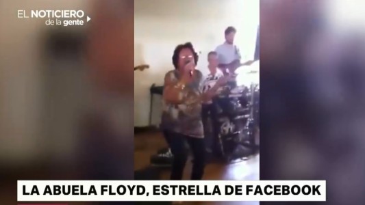 Abuela Floyd, estrella de Facebook