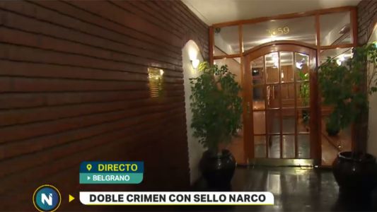 Doble crimen con sello narco en Belgrano
