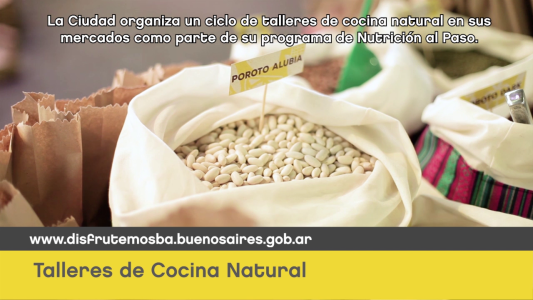 #AgendaBA Talleres de cocina natural, Sábados de Hip Hop y La tempestad en el San Martín #AgendaBA