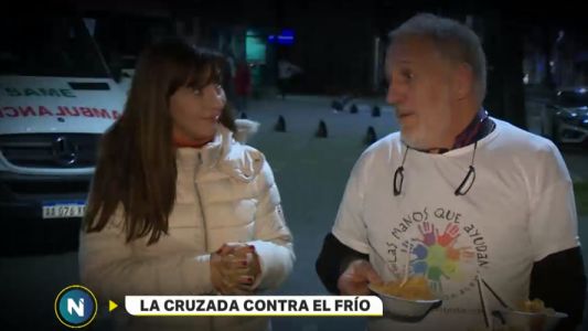 Meditación solidaria y comida para los que están en la calle
