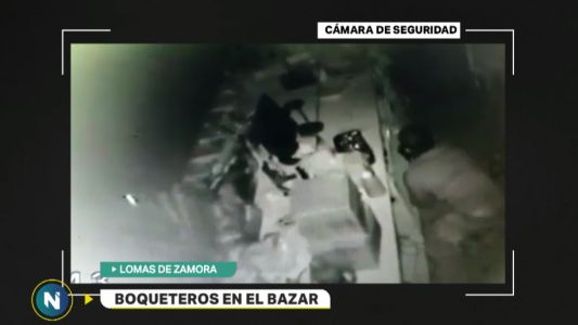 Video: así fue el golpe boquetero a un bazar