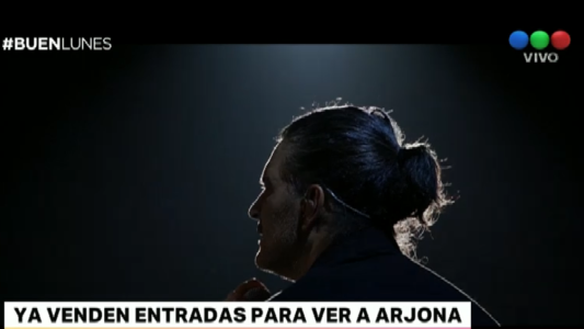 Ya venden entradas para ver a Arjona