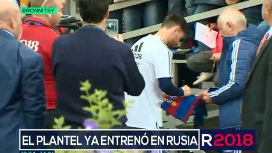 Entrenamiento argentino, a puertas abiertas