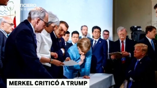 Nuevo round entre Merkel y Trump