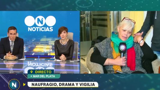 "Nadie controla": el dolor de la madre de un tripulante del pesquero Rigel