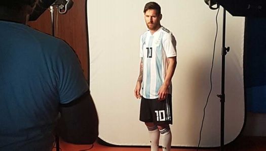 La Selección tuvo su sesión de fotos oficiales de la Copa del Mundo y antidoping