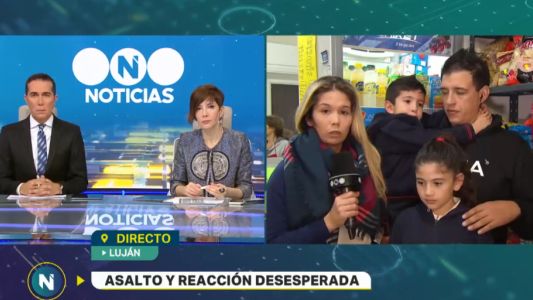 Enfrentaron al ladrón que entró a robar a su pollería para salvar a su hijo