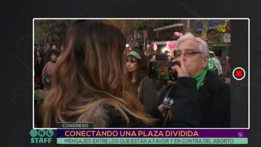 Debate aborto: conectando una plaza dividida