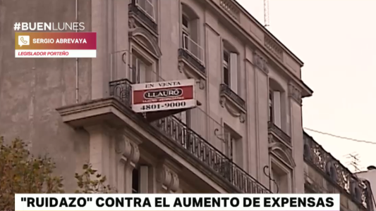"Ruidazo" contra el aumento de expensas