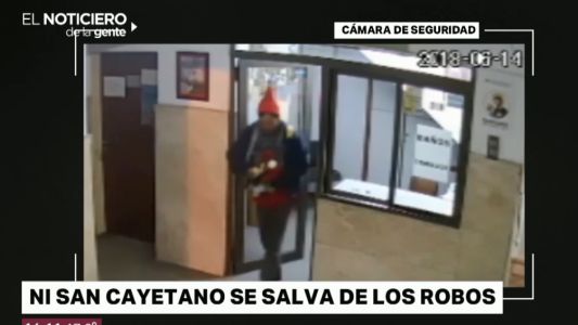 "Lo perdonamos pero lo charlamos": robo en la Iglesia de San Cayetano