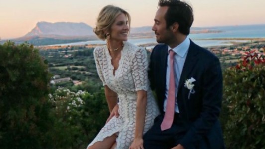 Liz Solari se casó en secreto en una isla soñada en Italia