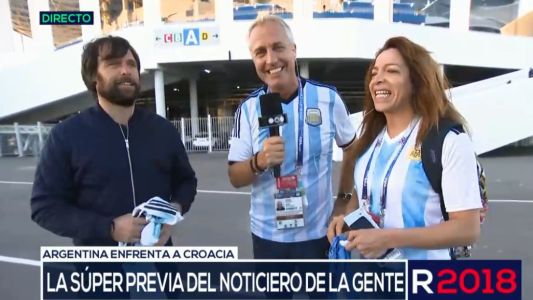 Marley y Lizy Tagliani listos para alentar a Argentina