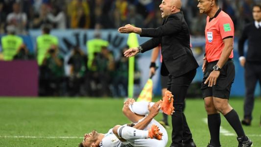 Video: insultos a Sampaoli tras la goleada ante Croacia