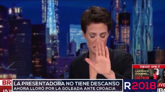 La presentadora no tiene descanso