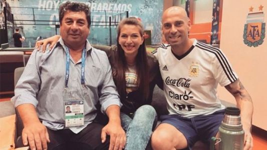 La hermana de Caballero bancó al arquero: "Sos mi gran orgullo"