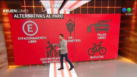 Alternativas para moverse durante el paro
