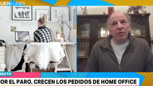 Por el paro, crecen los pedidos de home office