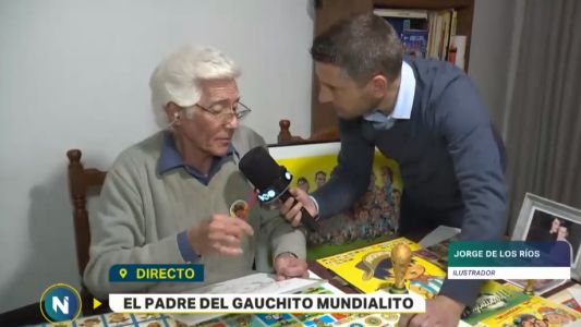 El padre del gauchito mundialito