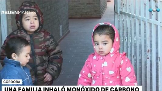 Una familia inhaló monóxido de carbono en Córdoba