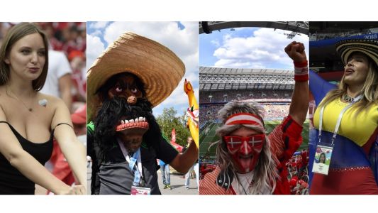 En fotos: sensualidad y color en Francia-Dinamarca