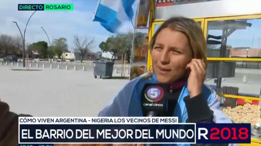 Aliento en la tierra de Messi