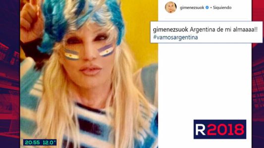 El festejo de los famosos en las redes sociales