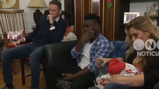 Corazón partido: así vivió el partido un jugador nigeriano que vive en Argentina